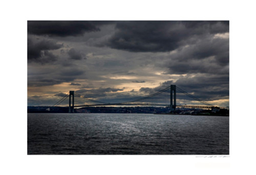 Verrazano Bridge at Dusk Poster