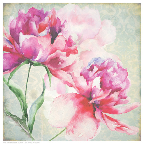 Lovely Peony Blossoms Poster