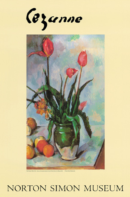 Tulips in Vase, c. 1890-92 Poster