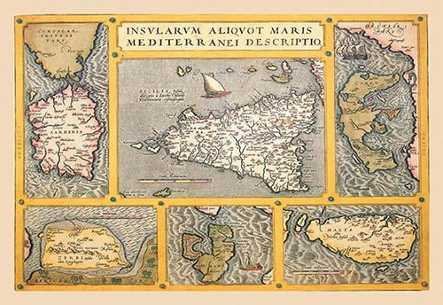 Maps of Italian Islands