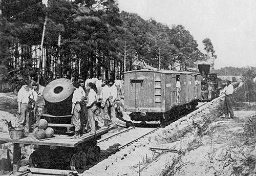 A Movable Menace - the Railroad Mortar