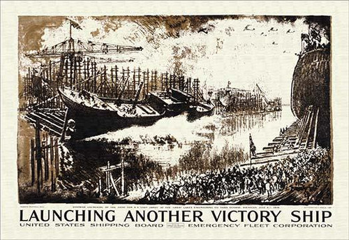 Launching Another Victory Ship