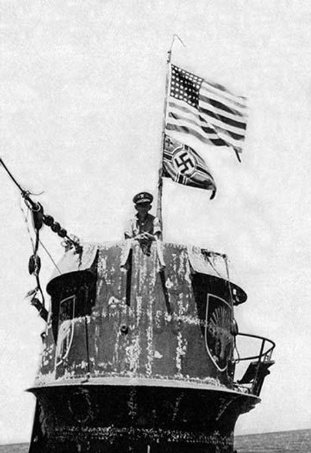 Old Glory Flies over the U-505