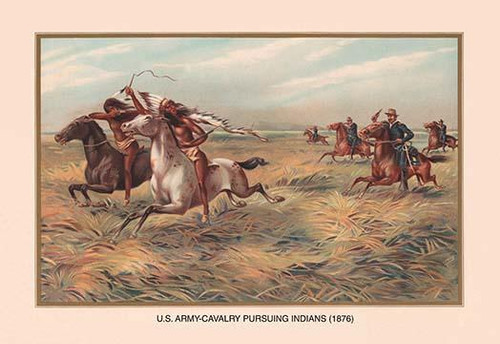 U.S. Army Pursuing Indians, 1876