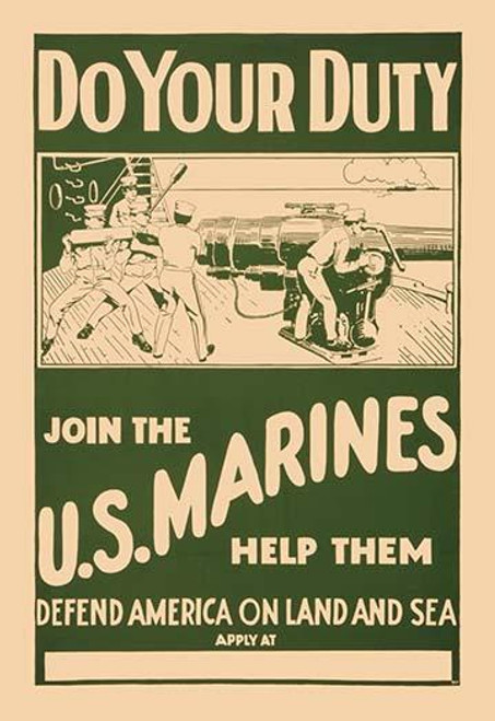 Do your Duty. Join the U.S. Marines