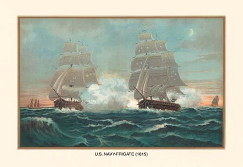 U.S. Navy Frigate, 1815