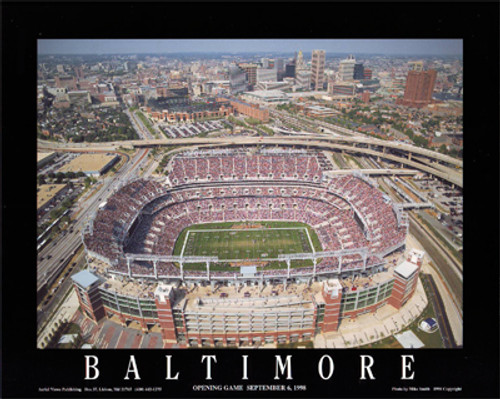 Baltimore Maryland - Ravens Stadium Poster1