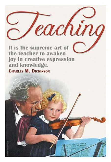 Teaching - the supreme art of the teacher