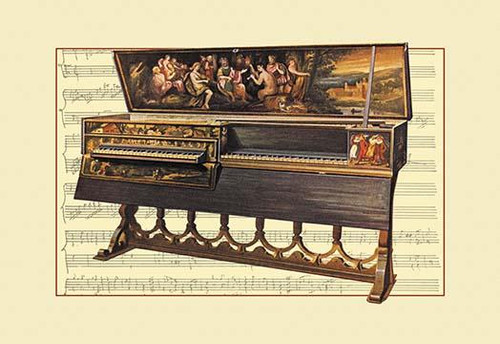 Double Spinet or Virginal