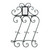 SCROLLWORK WALL WINE RACK