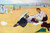 Small girls on the beach