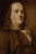 Benjamin Franklin in Fur Collar