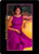 Michelle Obama Refrigerator Magnet-Purple Dress (African American Magnet)
