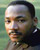 Martin Luther King-Color Refrigerator Magnet (African American Magnet)