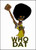 WHO DAT Refrigerator Magnet (African American Magnet)