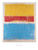 Untitled (Yellow, Red and Blue) Poster