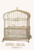 Ornate Green Bird Cage A