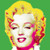 Marilyn in Green Poster