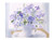 Blue Floral Spray1 Poster