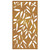 vidaXL Patio Wall Decoration 41.3"x21.7" Corten Steel Bamboo Leaf Design A949-824483