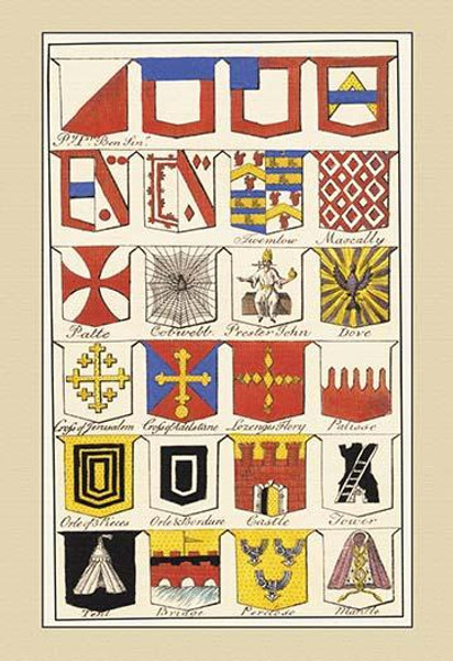 Heraldic Arms - Twemlow, Mascally, et al.