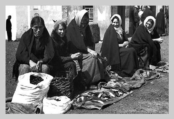 Aran Island Fish Woman, Ireland