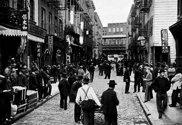 Chinatown on a Sunday: Pell Street, New York