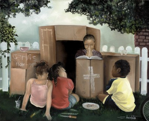 Let's Play Church Poster