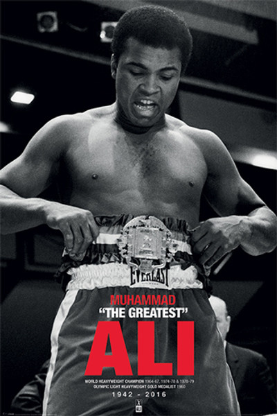 Muhammad Ali: Belt Commemorative Poster