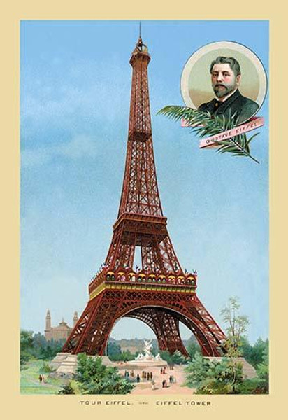 The Eiffel Tower at the Paris Exhibition, 1889