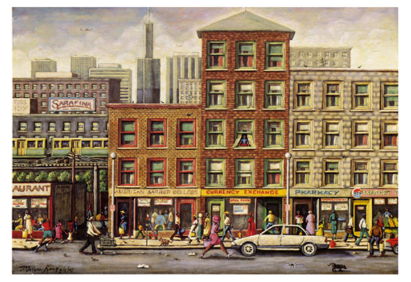 State Street (notecard) Poster