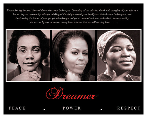 Dreamer (Trio): Peace, Power, Respect Poster
