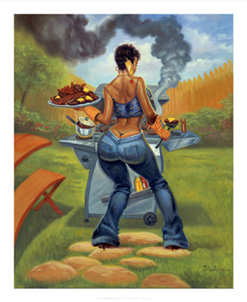 BBQ (small) Poster