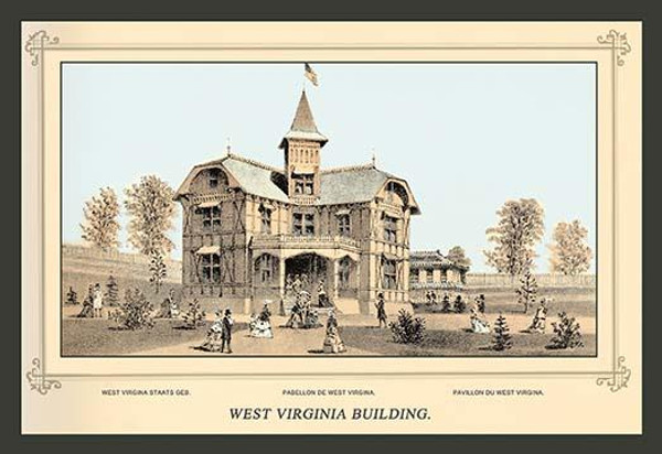 Centennial International Exhibition, 1876 - West Virginia Building