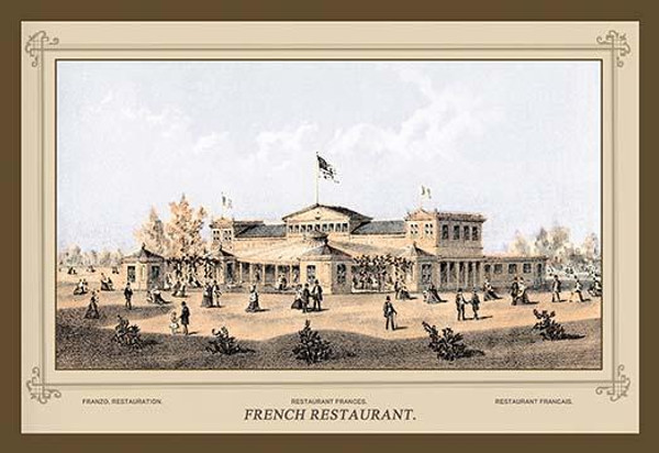 Centennial International Exhibition, 1876 - French Restaurant