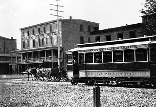 Horse Drawn Trolley, Philadelphia, PA