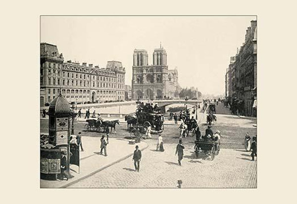 The Pont St. Michel and Notre Dame