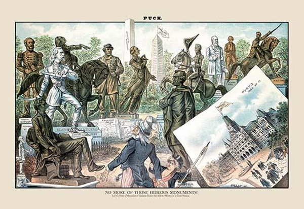 Puck Magazine: No More of Those Hideous Monuments