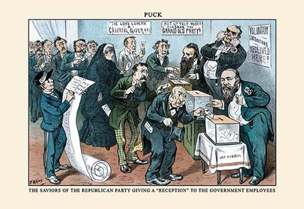 Puck Magazine: The Saviors of the Republican Party