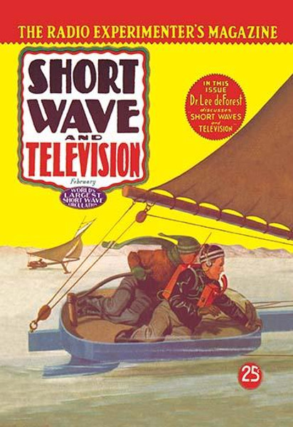 Short Wave and Television: Radio Controlled Ice Sailing