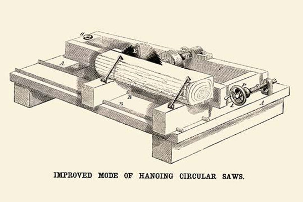 Improved Mode of Hanging Circular Saws