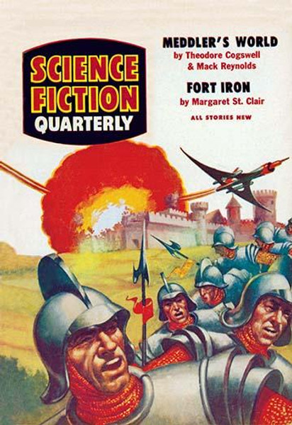 Science Fiction Quarterly: Spaceship Attack on Medieval Fortress