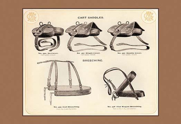 Cart Saddles and Breeching