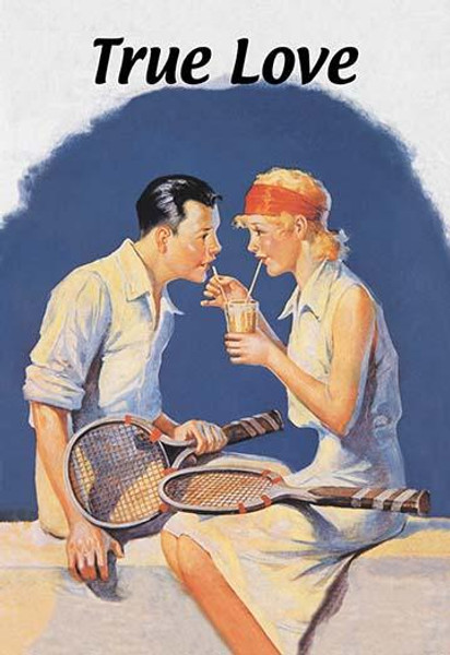 True Love: Sharing a Milkshake After Tennis