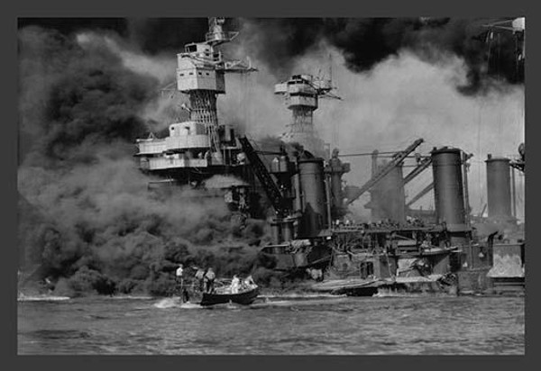 The USS West Virginia at Pearl Harbor