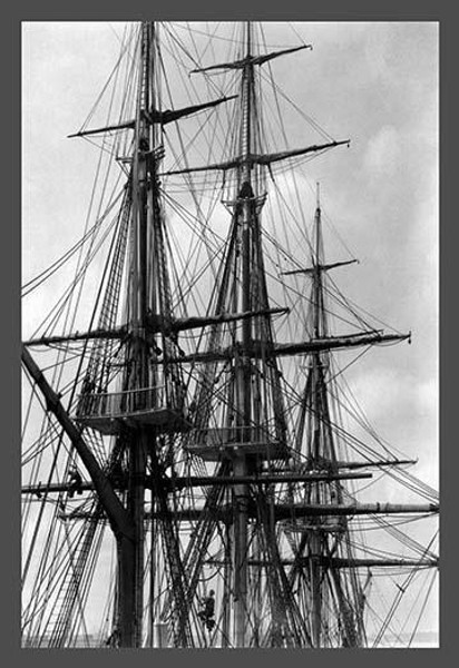 Rigging of the USS Constitution