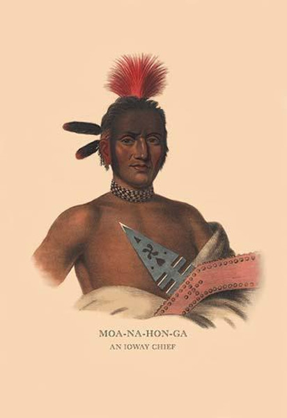 Moa-Na-Hon-Ga (An Ioway Chief)
