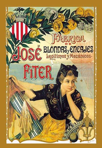 Jose Fiter: fabricas blondas y encajes legitimos y mecanicos