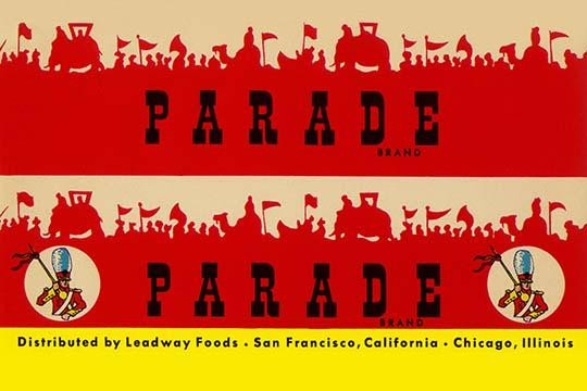 Parade Broom Label