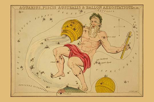 Aquarius, Piscis Australis & Ballon Aerostatique